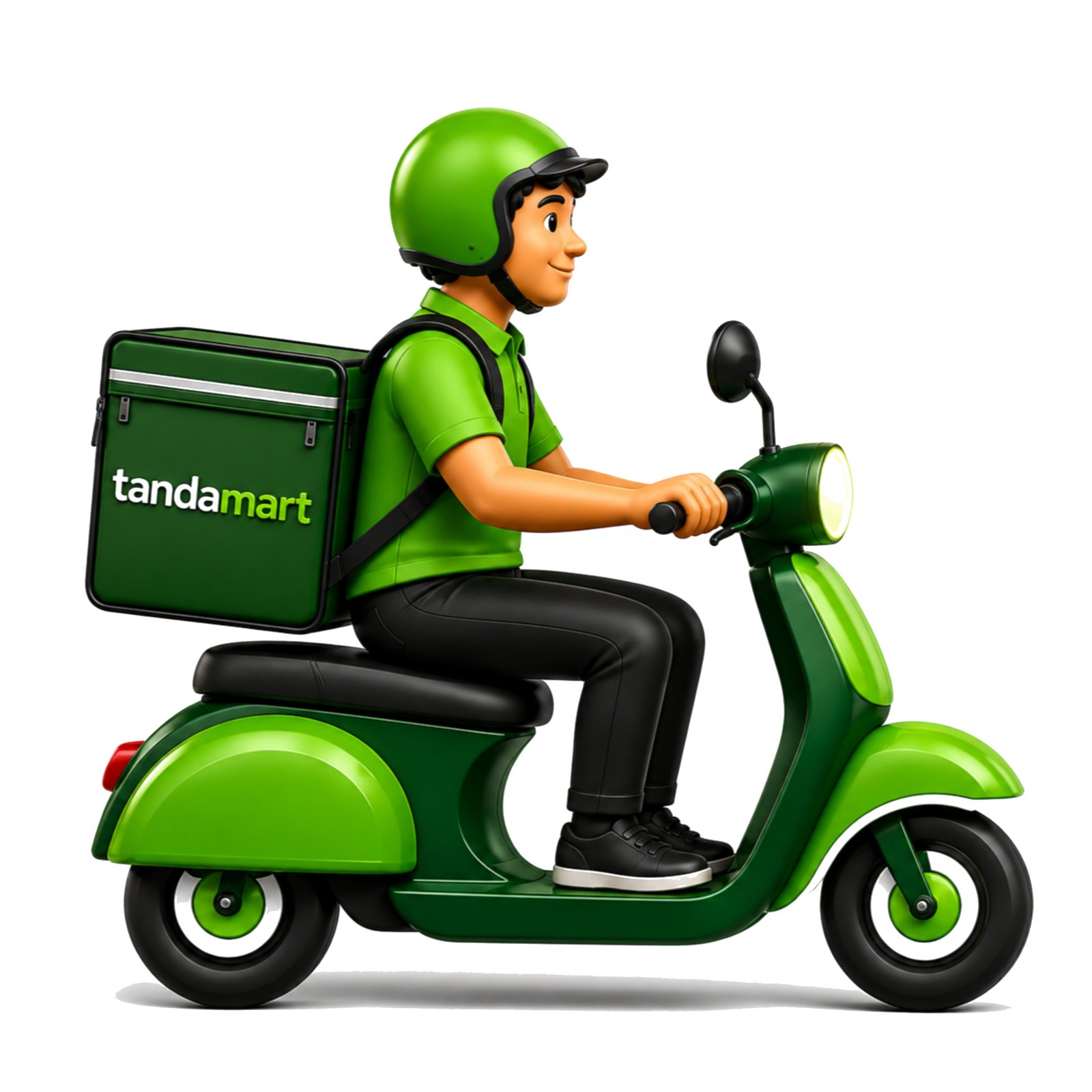 Tanda Mart delivery scooter
